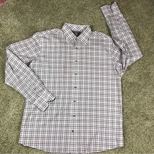 Mens Long Sleeve Button Down Shirt Size XL